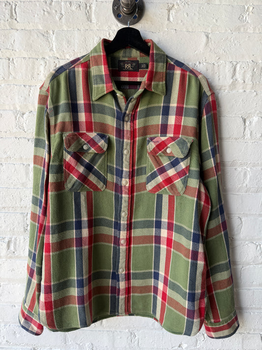 Ralph Lauren Double RL Flannel Size Large