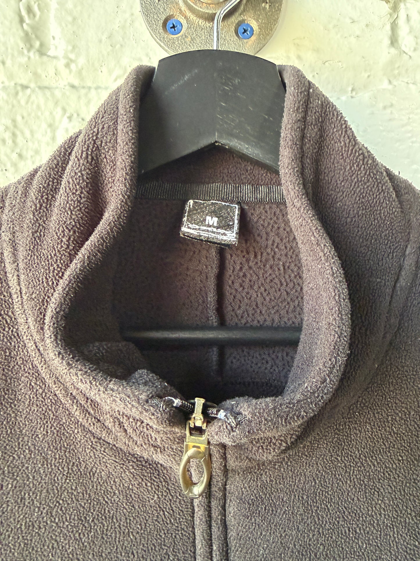 Oakley Black Fleece Zip Up Size Medium