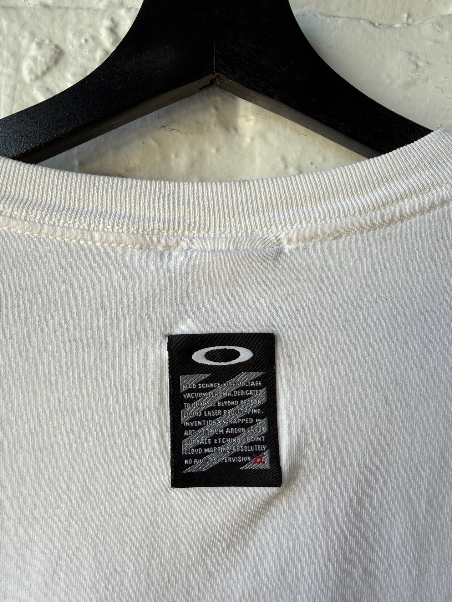 Vintage Oakley Software 3D Print Shirt Size 2XL