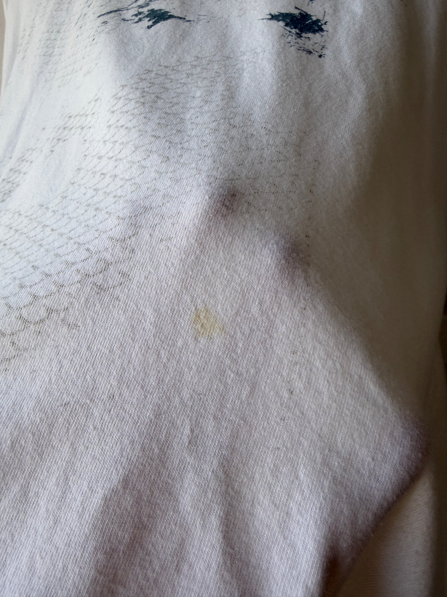 Vintage Stussy Paint Spatter Shirt Size XXL