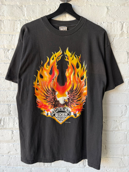 Vintage American Biker Sturgis Shirt Size Large