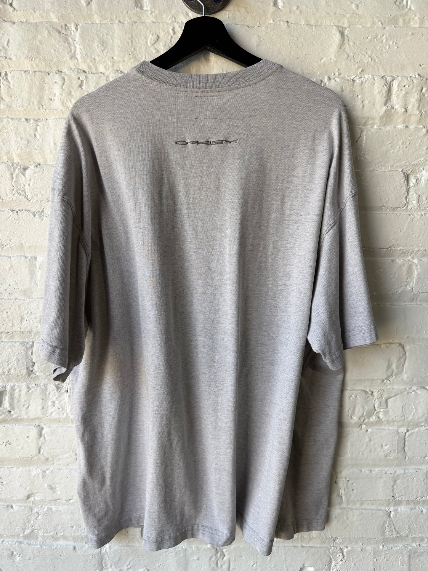 Vintage Oakley Software Thrashed Shirt Size XL